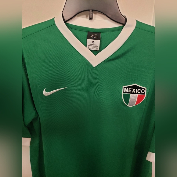 Nike Mexico National Team Jersey Extra Large XL True to Size GREEN 10 - Picture 6 of 6